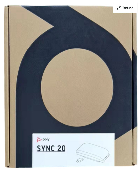 Poly Sync 20+ Personal Bluetooth & USB Smart Speakerphone