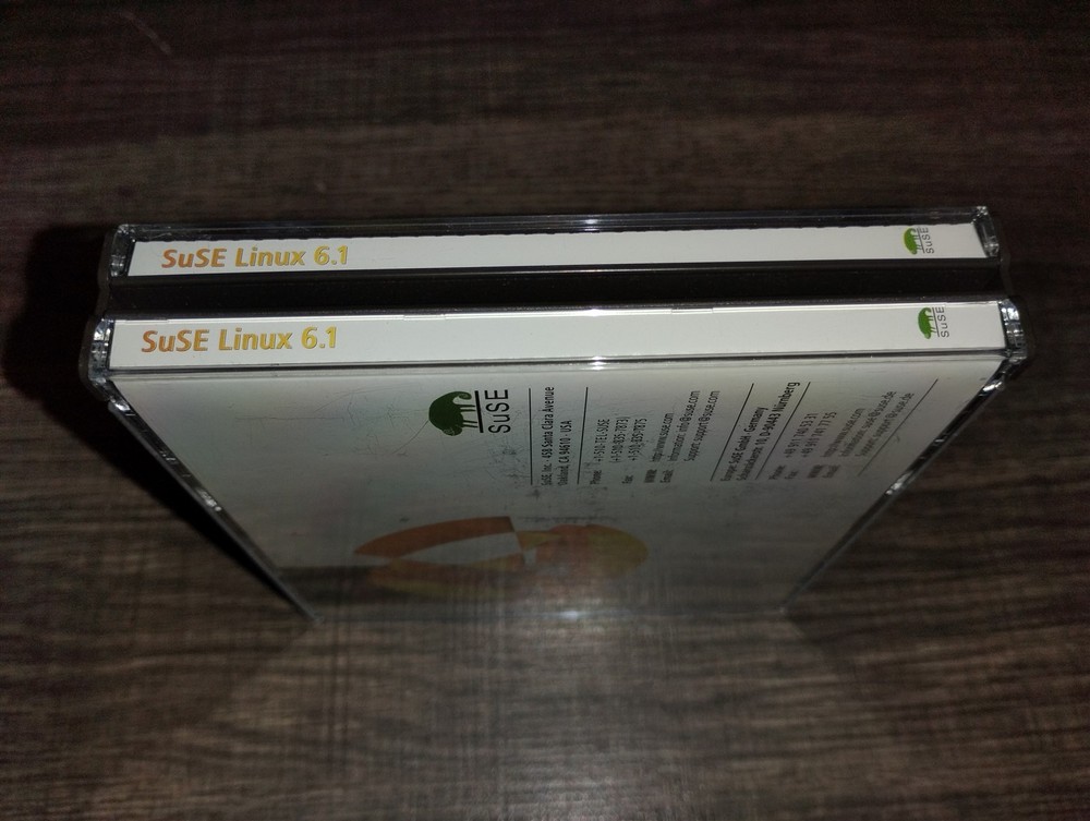 SuSE Linux 6.1 Operating System Software PC CD-ROM 5-disc Set Installation 1999