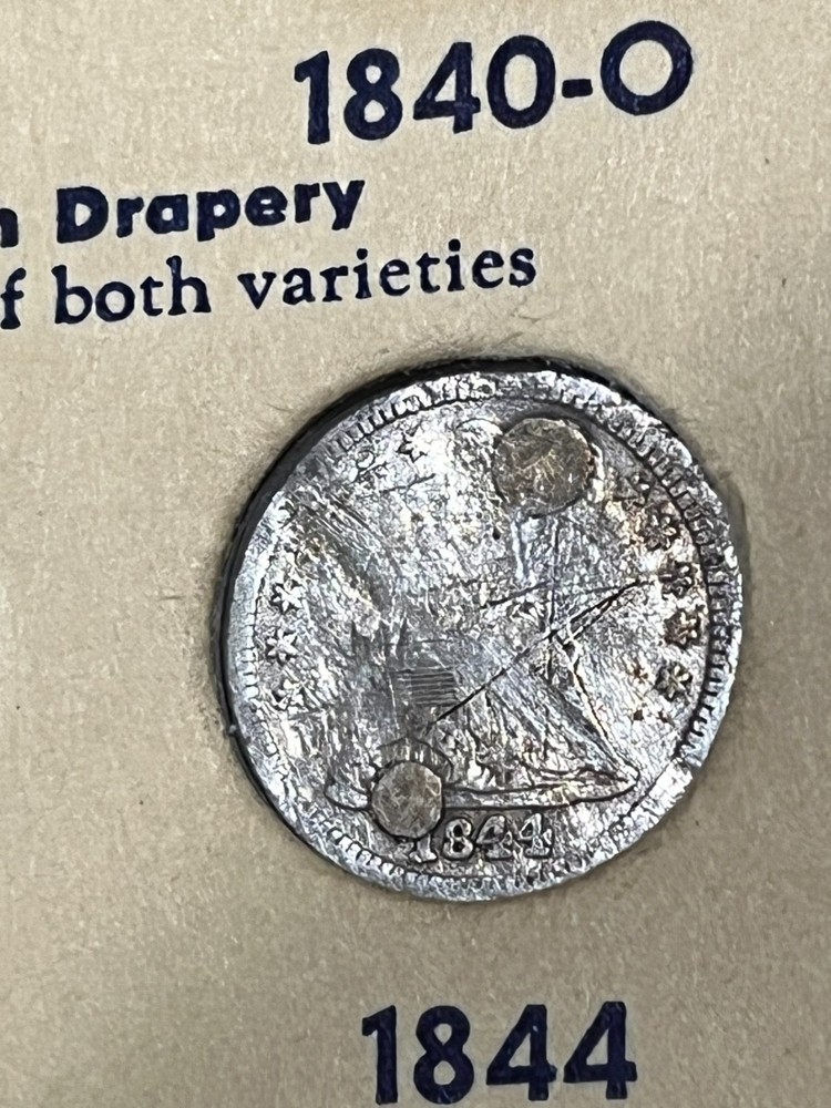 1844 Half Dime