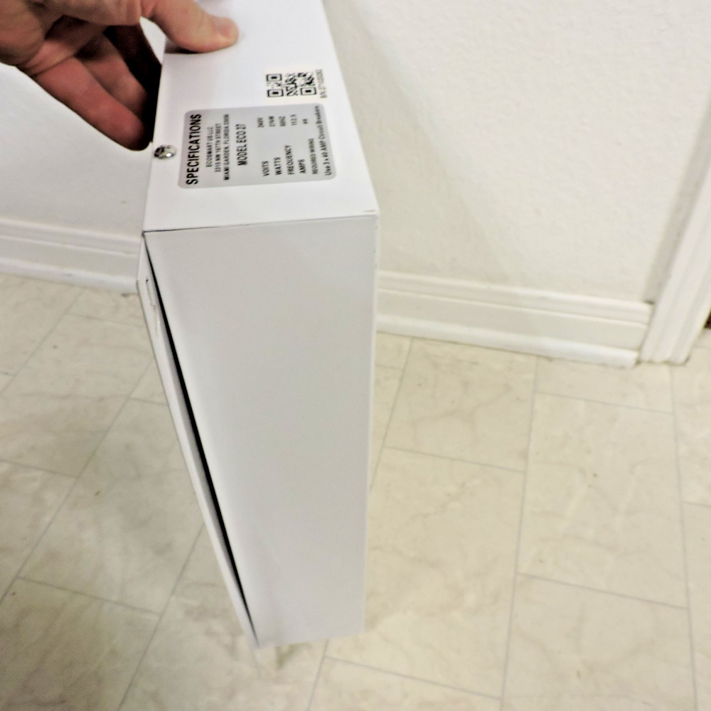 EcoSmart ECO 27 Electric Tankless Water Heater, 27 KW at 240 Volts, 112.5 Amps