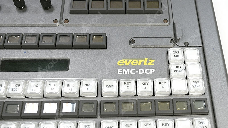 Evertz EMC-DCP Master Control Switching & Channel Branding Desktop Control Panel