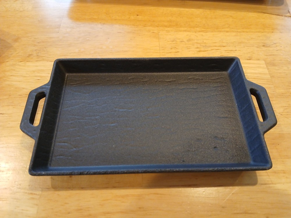 ARCOROC Cast Iron Mini Servers rectangle 7.25" X 4.5"