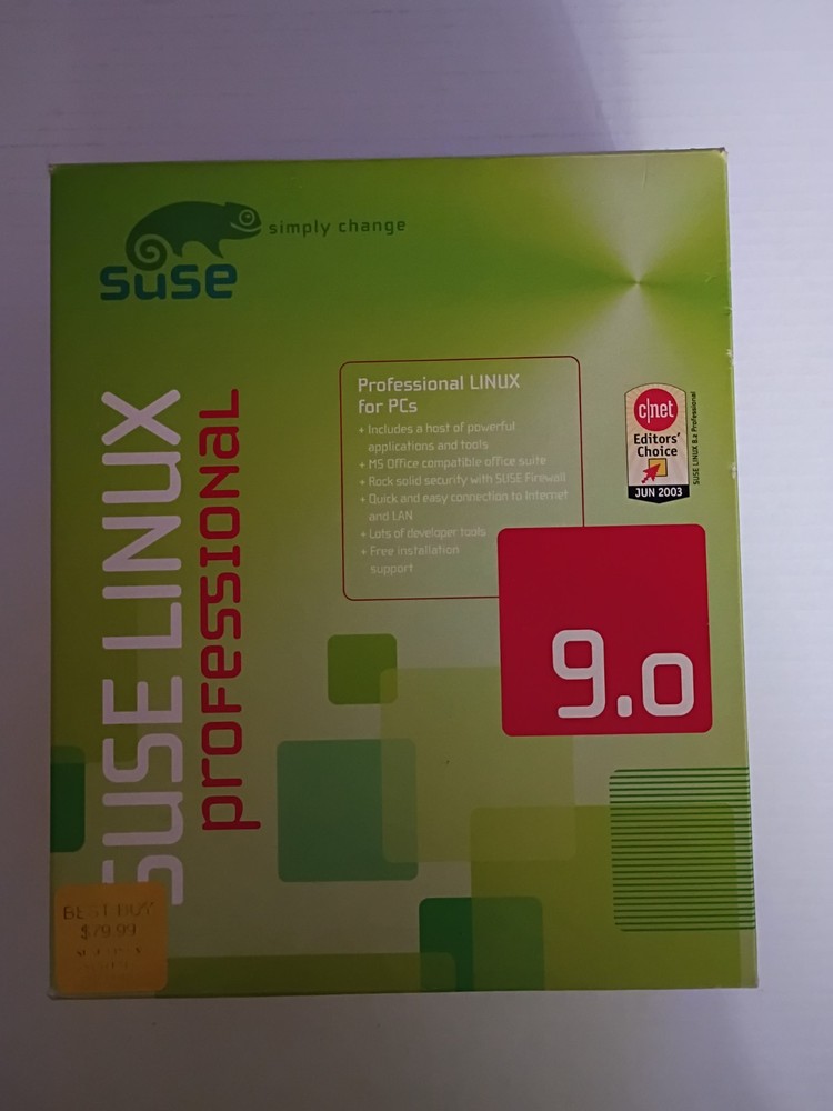 Suse Linux Professional Version 9.0 Operating System