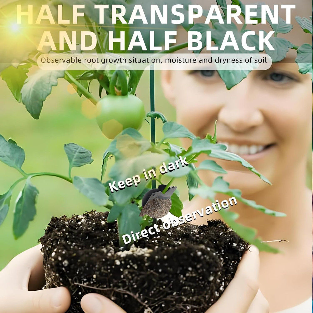10 PCS Air Layering Propagation Kit -Thicker Version with Reusable Half Transpar