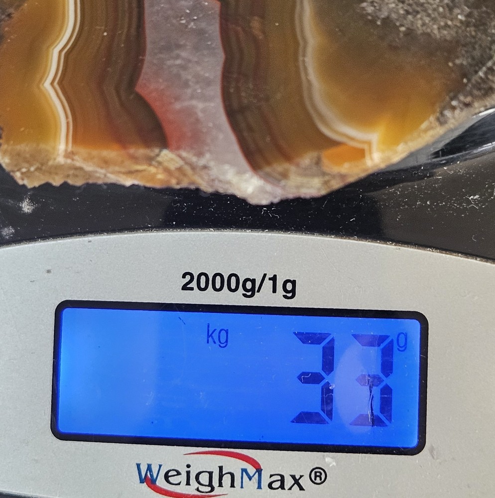 Unknown Agate Lapidary Slab 33 Grams