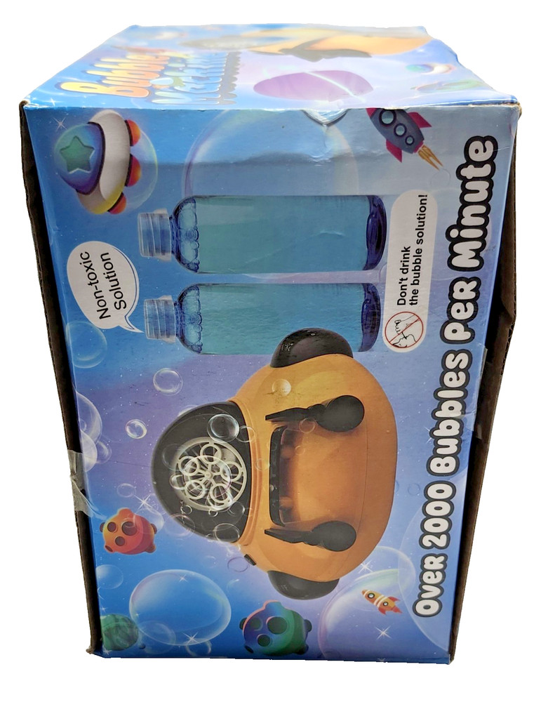Battery Operated Bubble Machine Kit With Bubble Machine & Solution