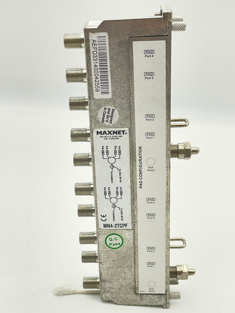 ATX MAXNET MN4-2TCPF Dual 4-WAY Module Combiner