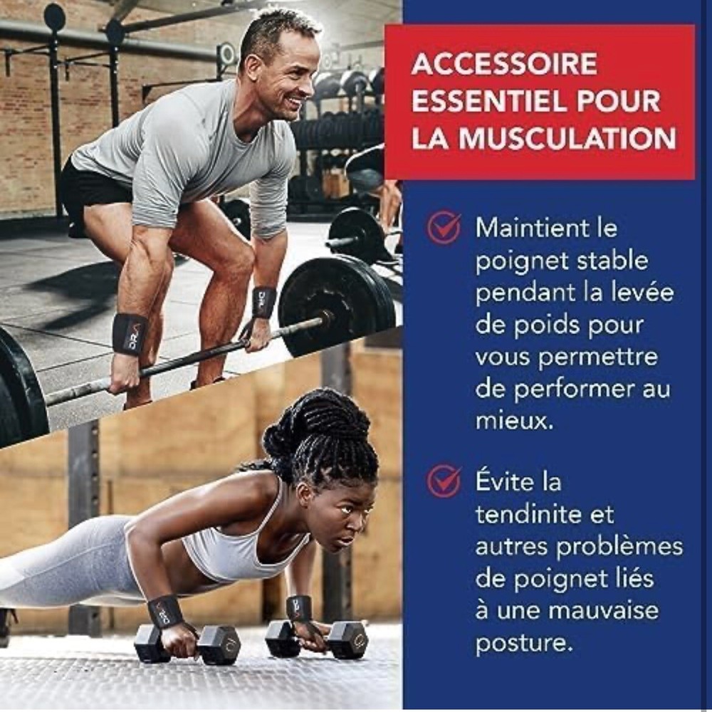 Doctor-Developed Gym Wrist Wraps