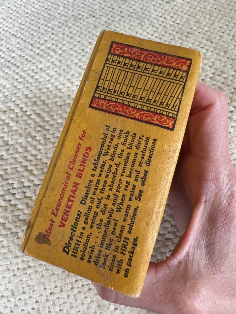 Vintage Obsorene HRH Cleaner Box
