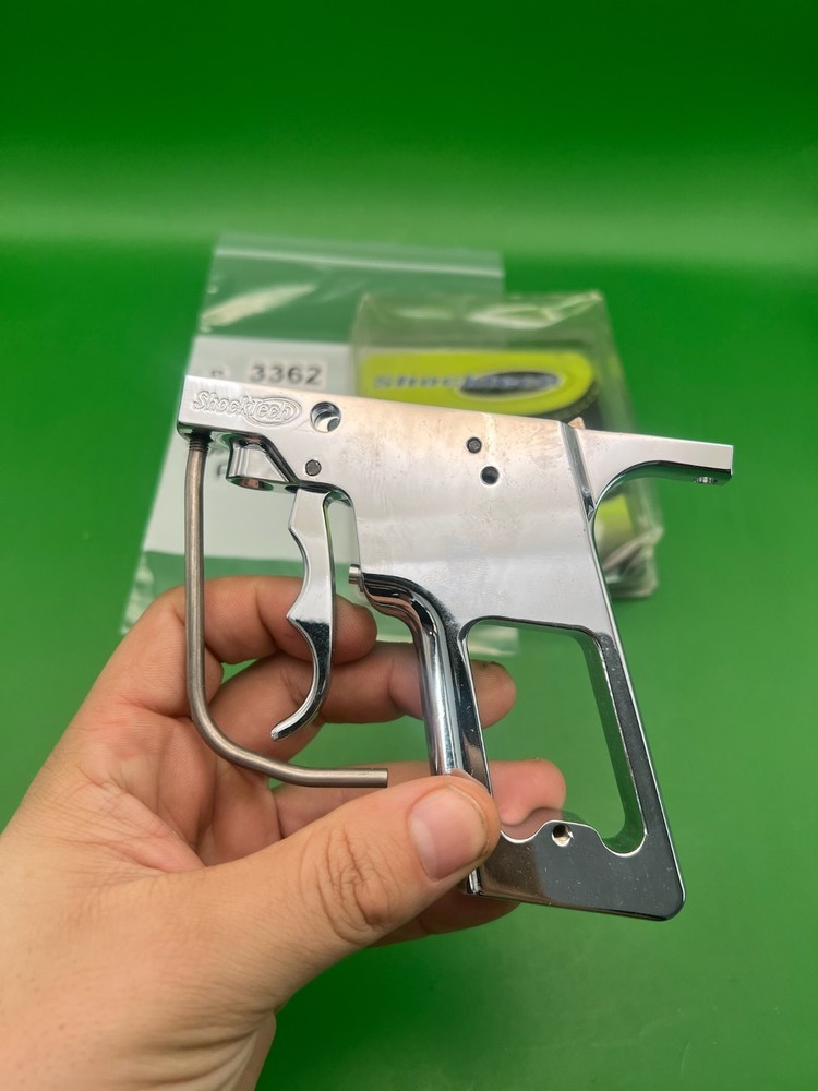Shocktech Autococker Swing Trigger Frame Silver