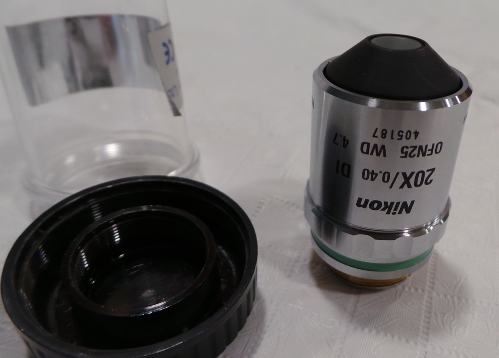 20X Nikon CF Plan DI  EPI Interferometry Objective