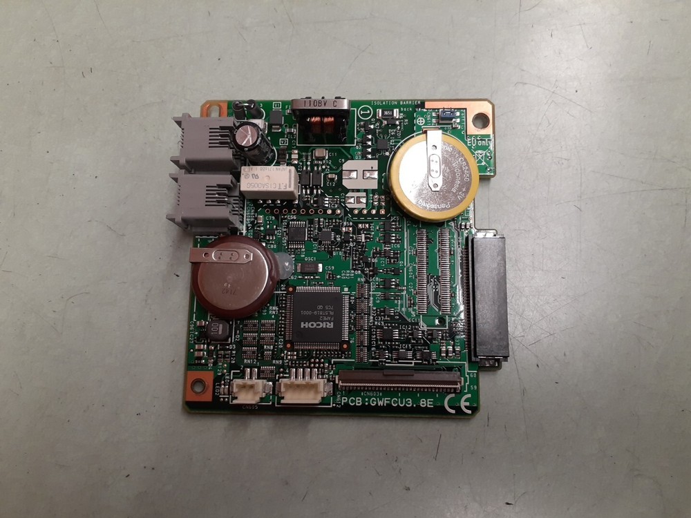 Ricoh PWB No.D2425771 PCB: GWFCU3. 8E Fax Module
