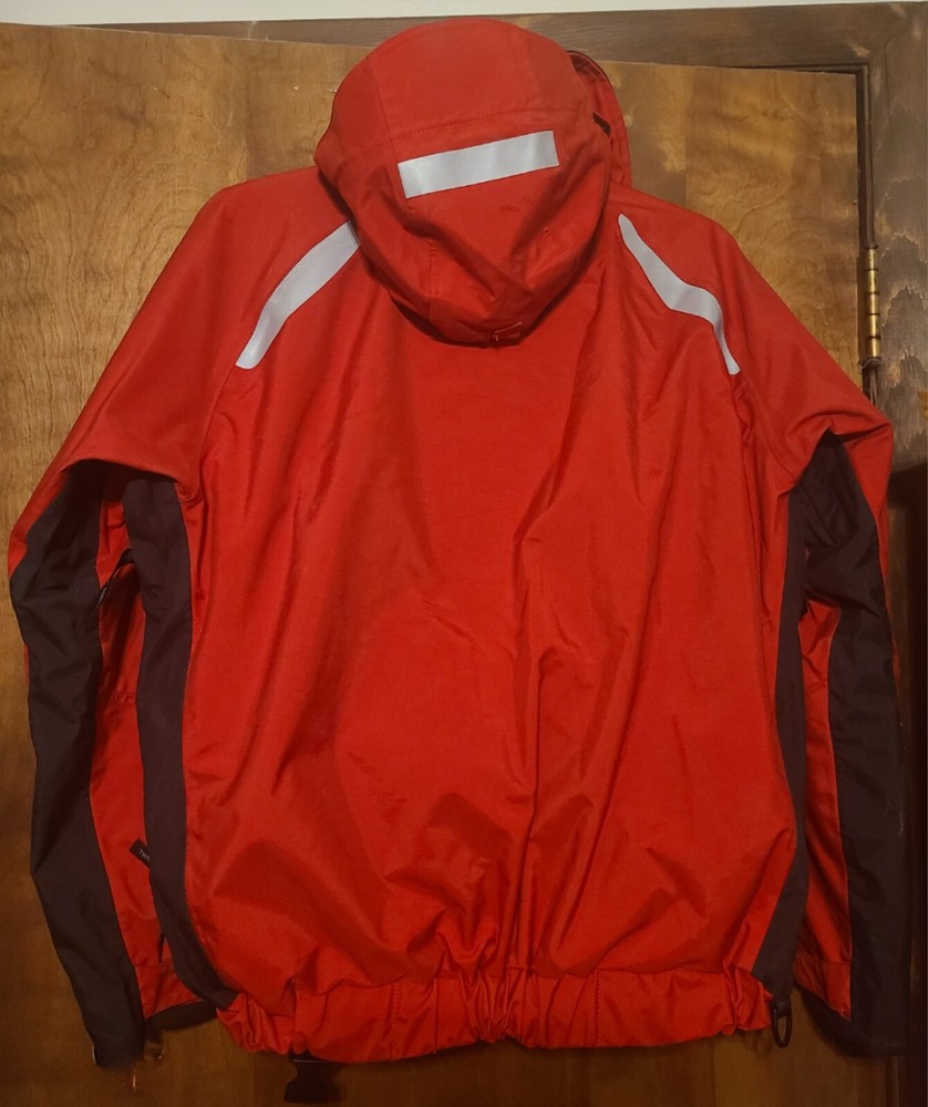 MJ5244 Mustang Catalyst Flotation Jacket, USED LARGE AND EXTRA LARGE, RED/BLK
