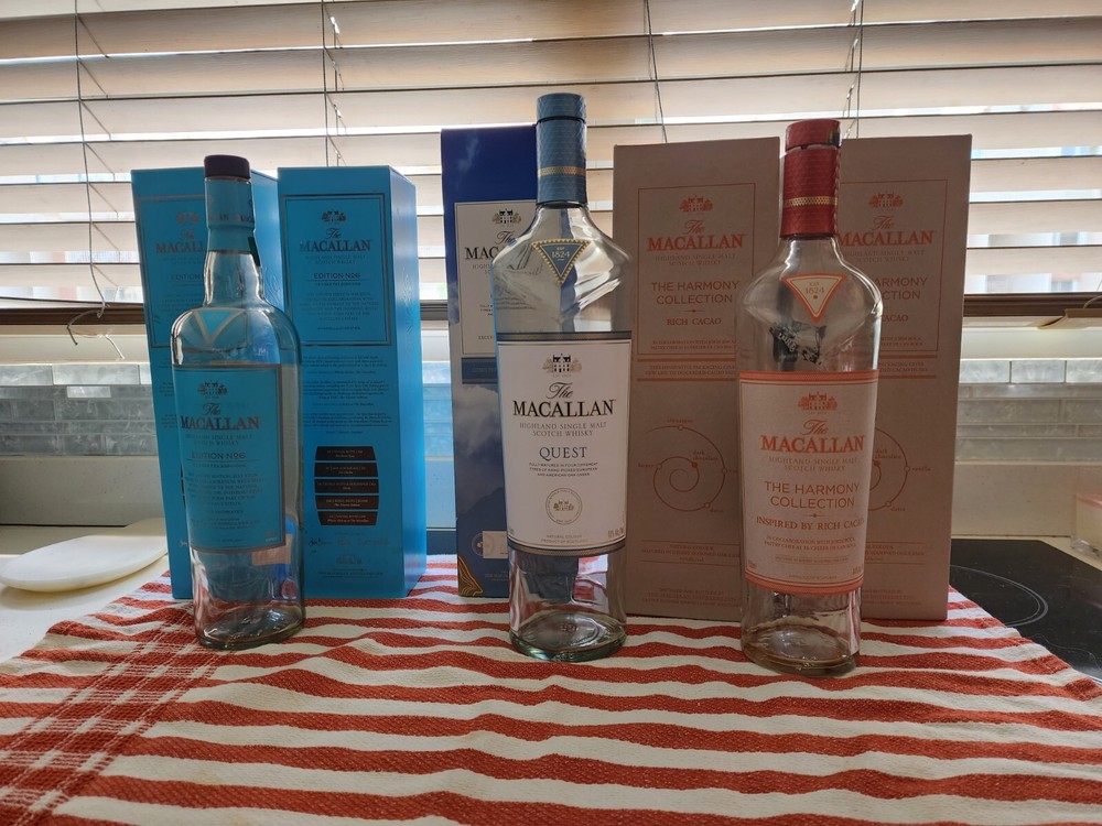 The Macallan empty bottles (5)