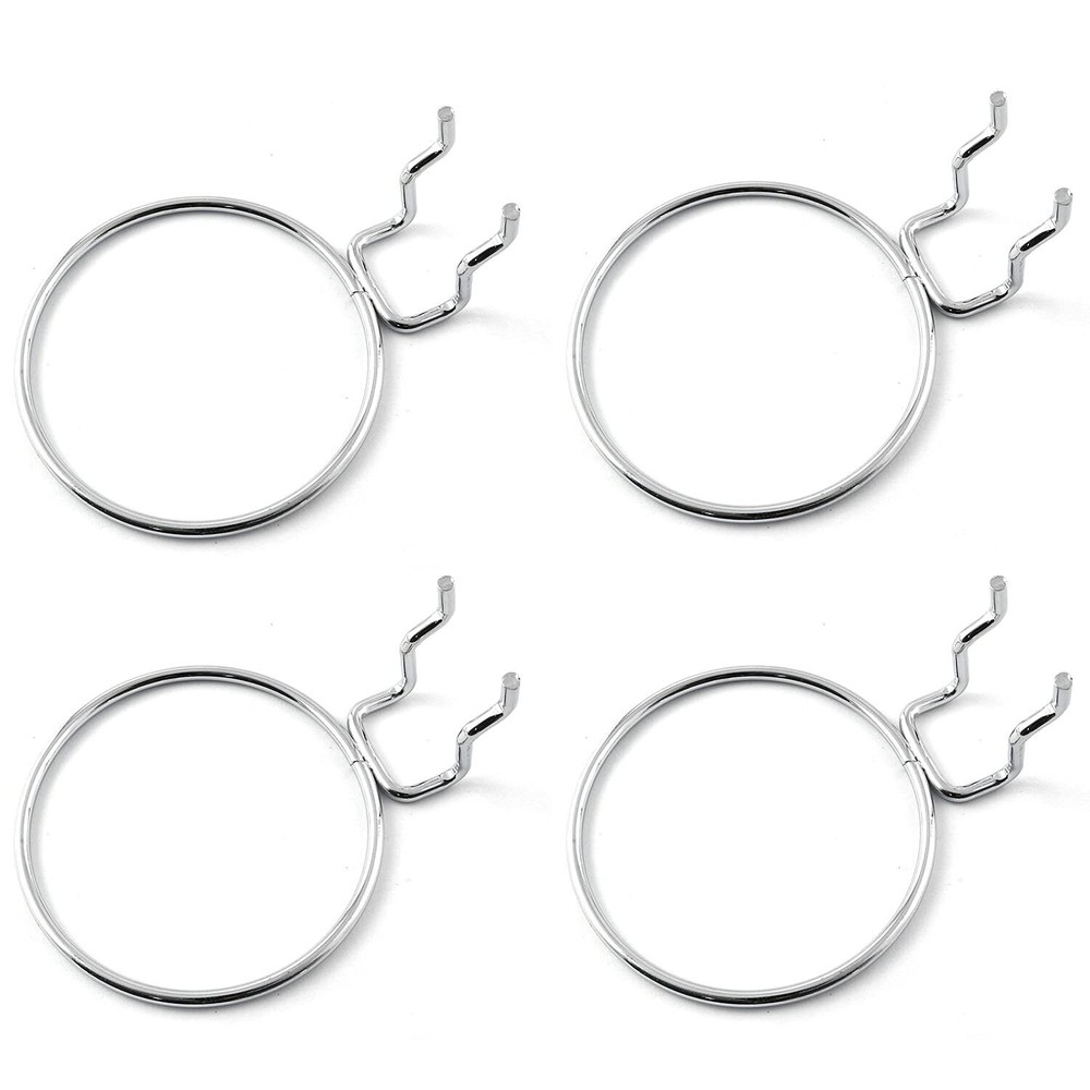 Pegboard Bins with Rings 4PCS Pegboard Cups Holders Pegboard Containers Pegbo...