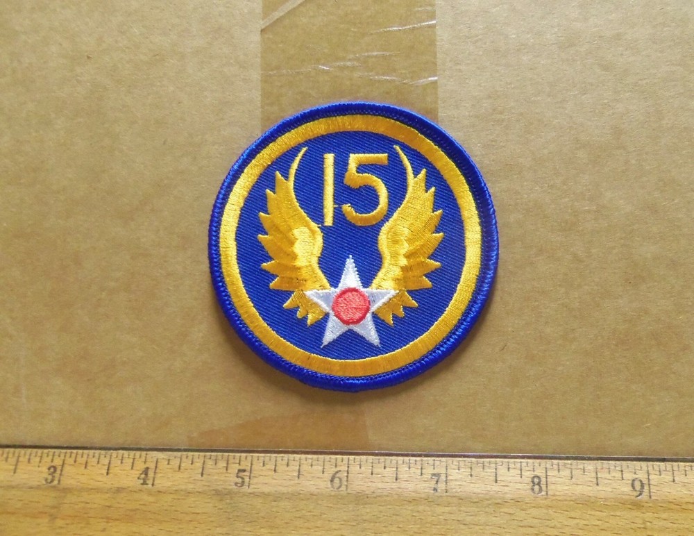 US Air Force - 15th Air Force Embroidered Patch