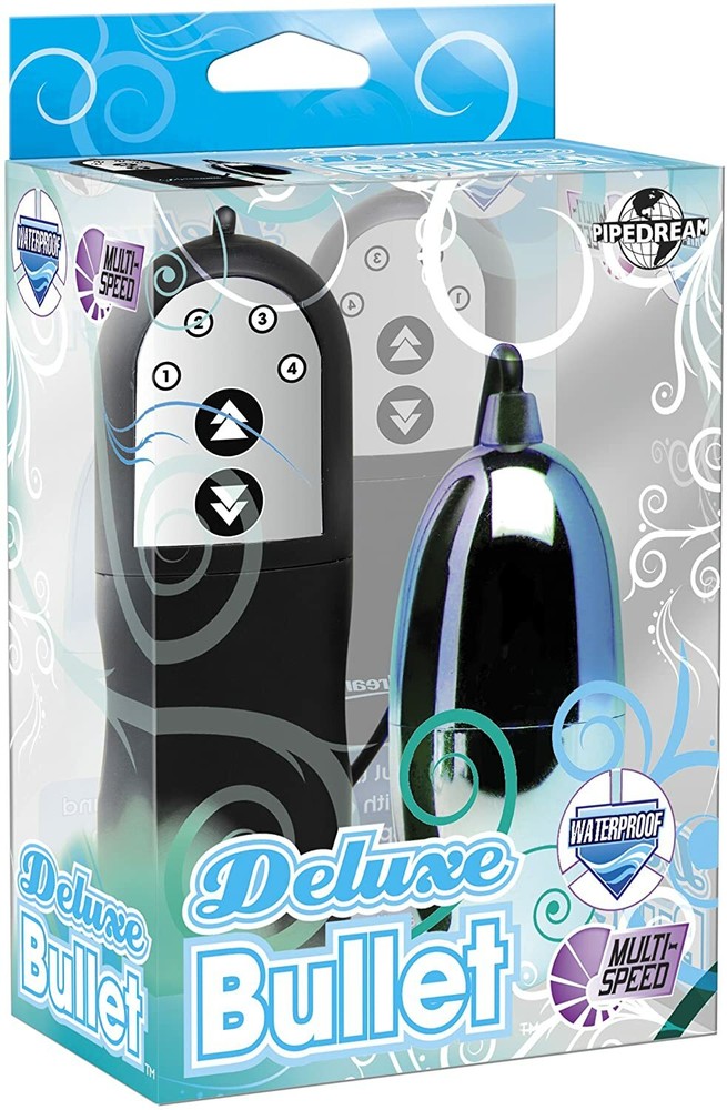 Pipedream Deluxe Bullet Multi Speed-turquoise