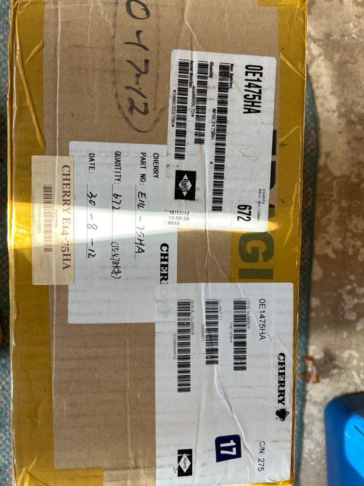 Cherry Micro Switch P/N E14-75HA