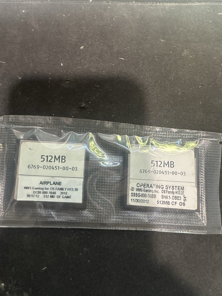 WMS WILLIAMS  BB2 SLOT  SOFTWARE SET - Airplane