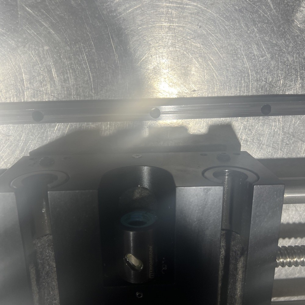 Intelitek Prolight Turning Center Linear Rail Axis Assembly. Used Surplus