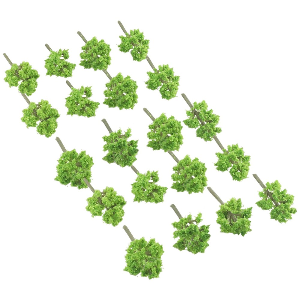 Model Tree Park Scenery Pure Handmade Scale Tree Train Railroad About 4CM