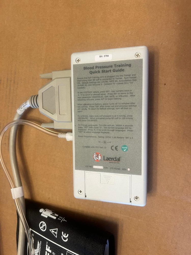 LAERDAL VITALSIM BLOOD PRESSURE TRAINER ARM WITH CONTROLLER
