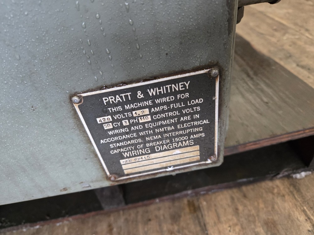 30'' Pratt & Whitney Vertical Rotary Table - FREE FREIGHT