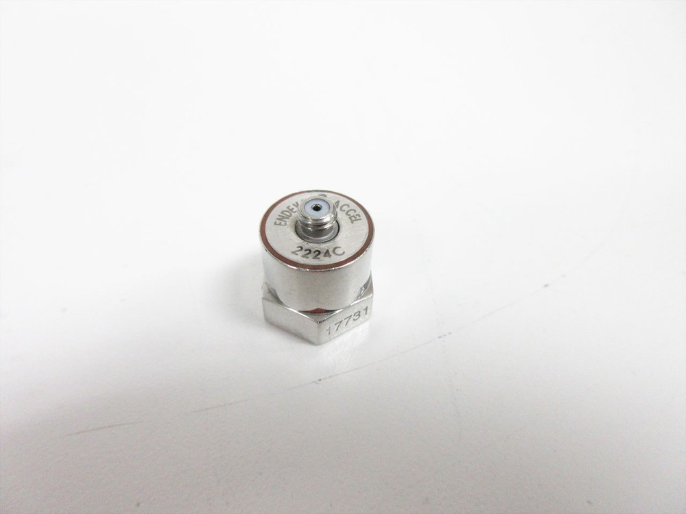 ENDEVCO 2224C PIEZOELECTRIC ACCELEROMETER REF SENSITIVITY 12.00 PC/G