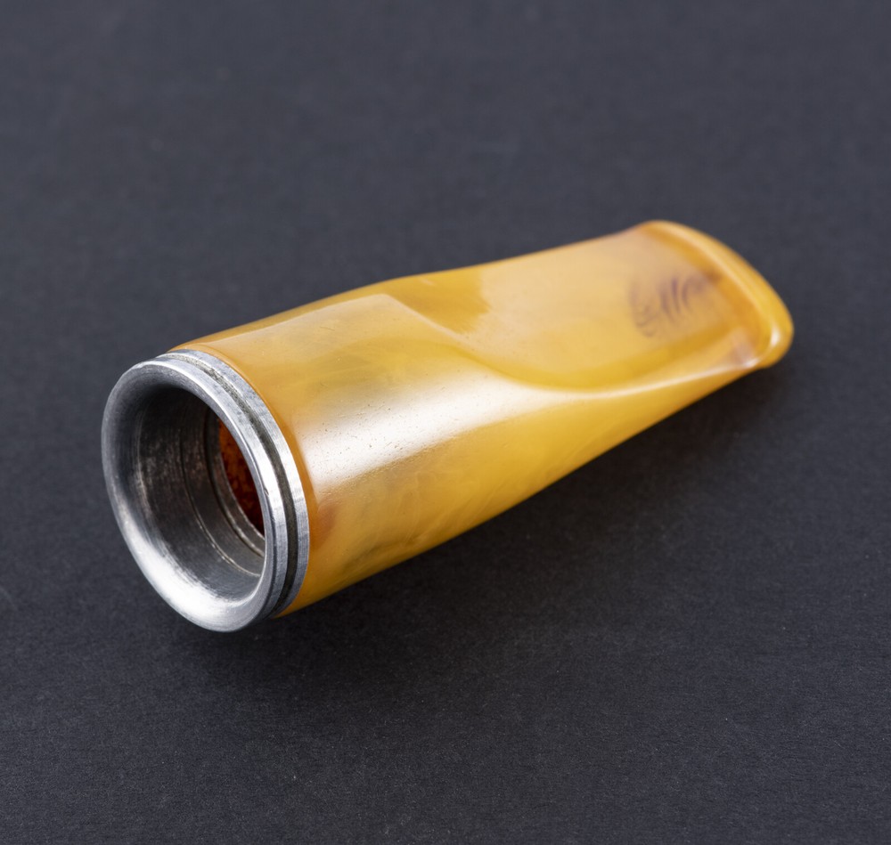 Vintage Estate Butterscotch Bakelite Cigar Holder