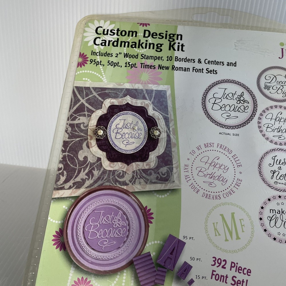 Just Rite Custom Design Card making Kit