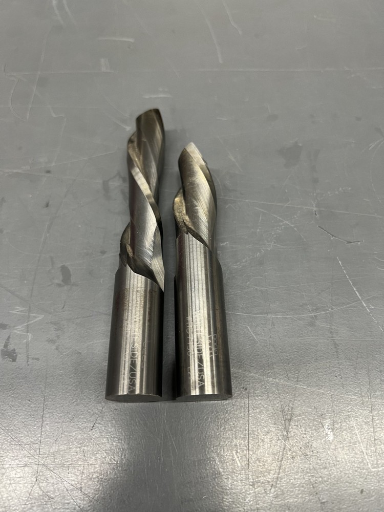 Two 3/4" Whiteside Downspiral 2 Flute Endmills