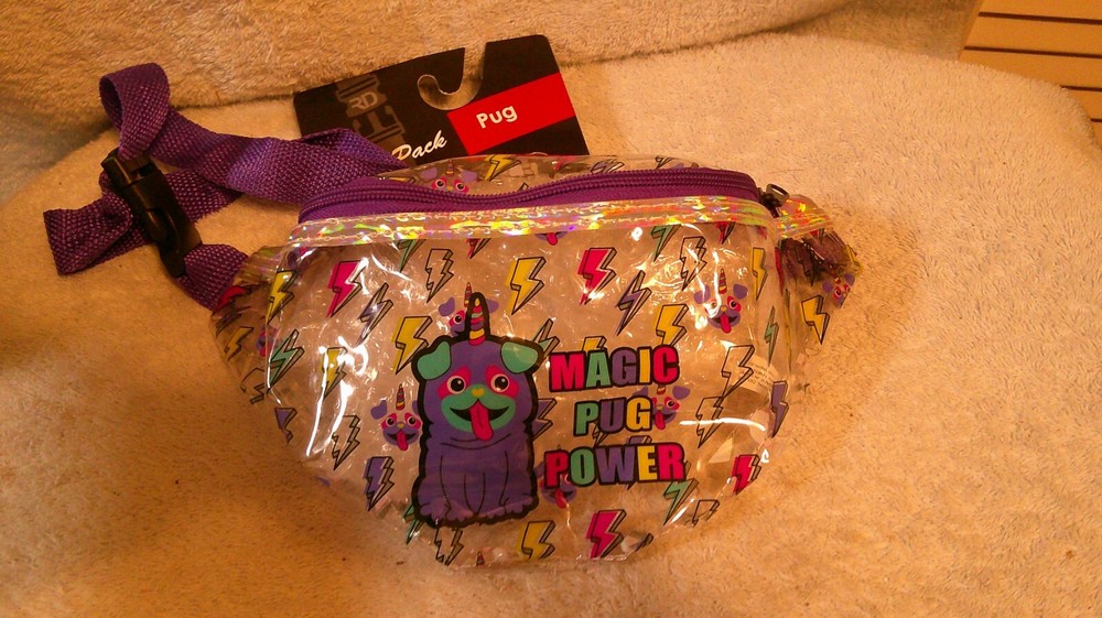 Magic Pug Power Fanny Pack New