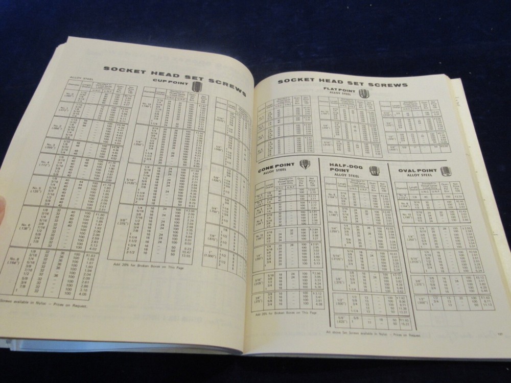1971 Eastern Tool & Supply Catalog 236pg Steel Hardware Tools C137a
