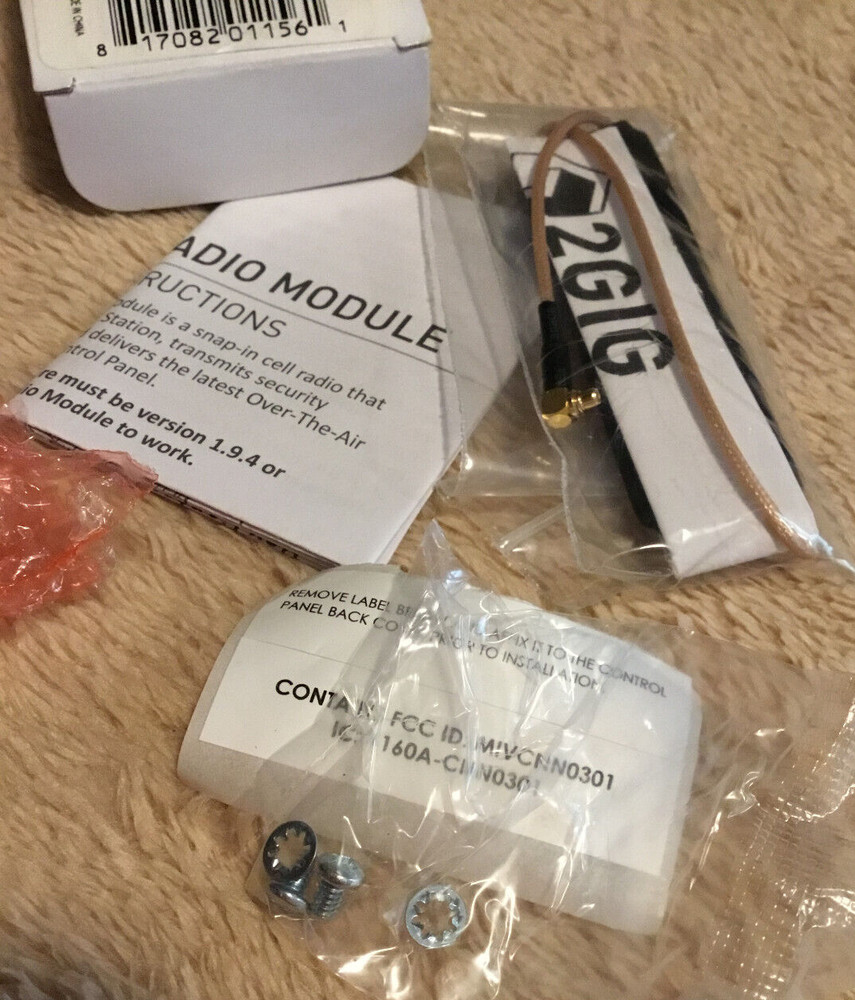 2GIG GCCDMVX-NET CDMA Cell Radio Module