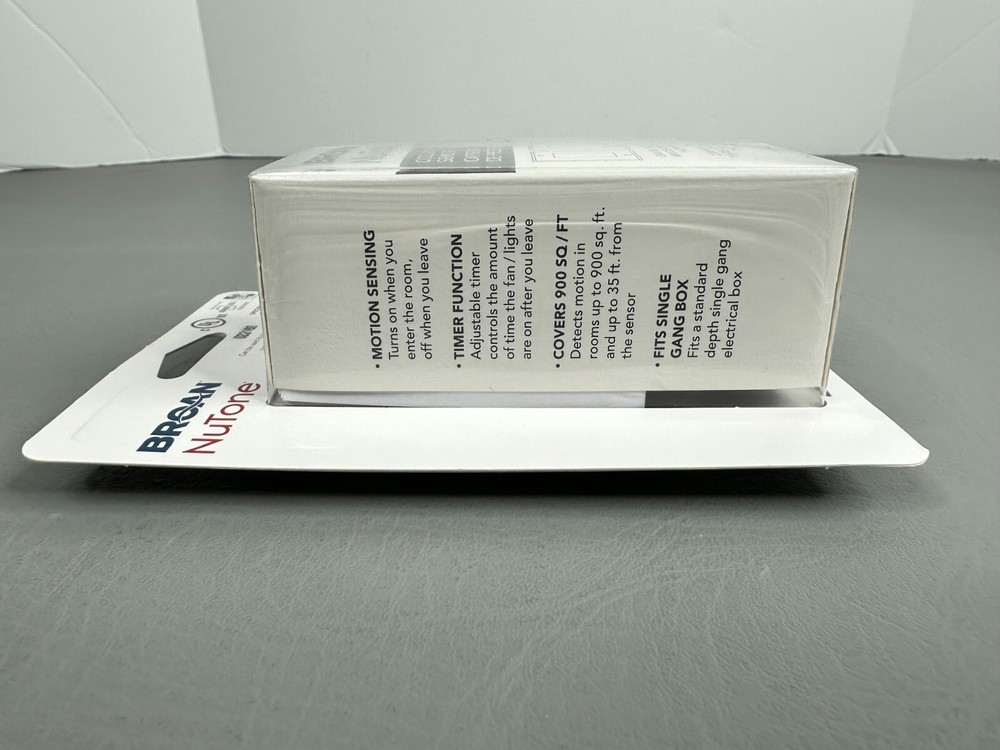 Broan NuTone MS100WR Occupancy Sensor New