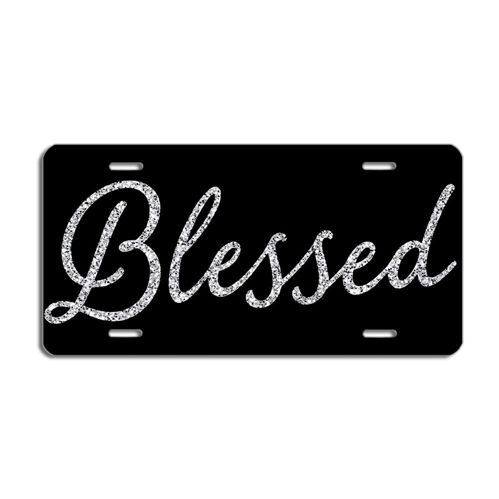 Blessed License Plate – Inspirational