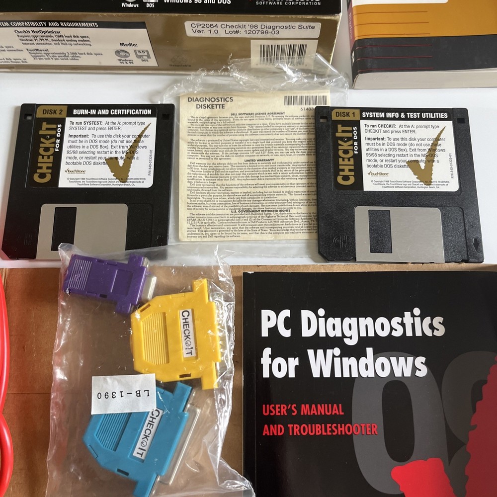 Check It 98 Professional PC Software for windows 95/98