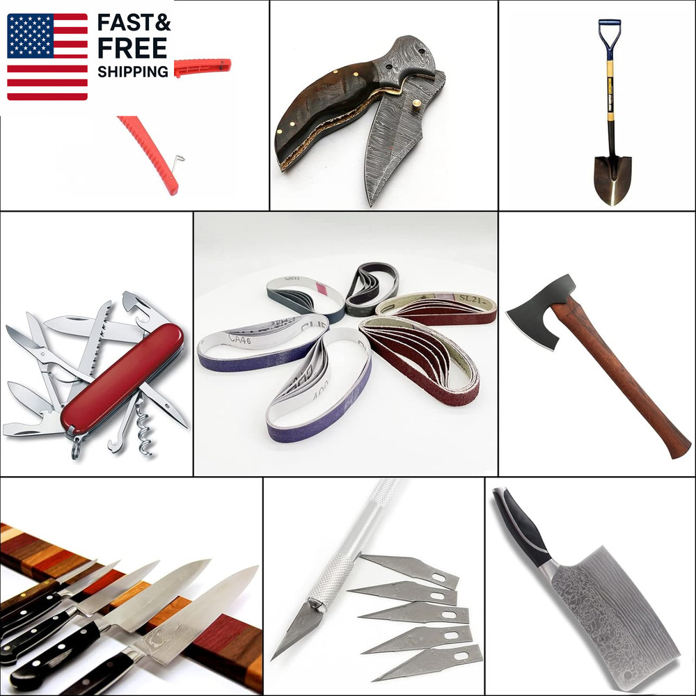 30 Pcs 1/2" X 12" Replacement Sharpening Belt Kit for Official Work Sharp Knife