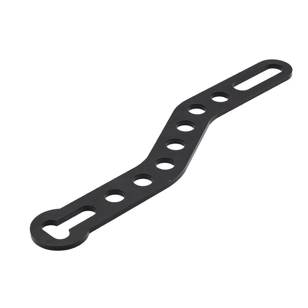 Universal Retro Motorcycle Front Exhaust Pipe Connecting Bracket Fixing Frame