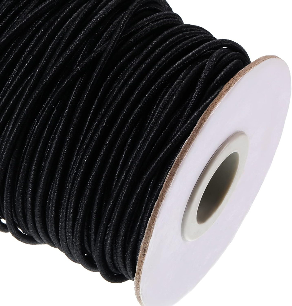 100 Yards 2 Mm Elastic Cord Stretch String Elastic Beading Cord Craft Thread for