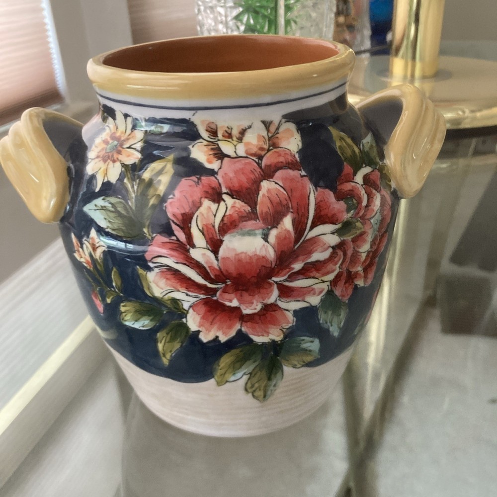 Gorgeous Unused Maxcera Planter Colorful