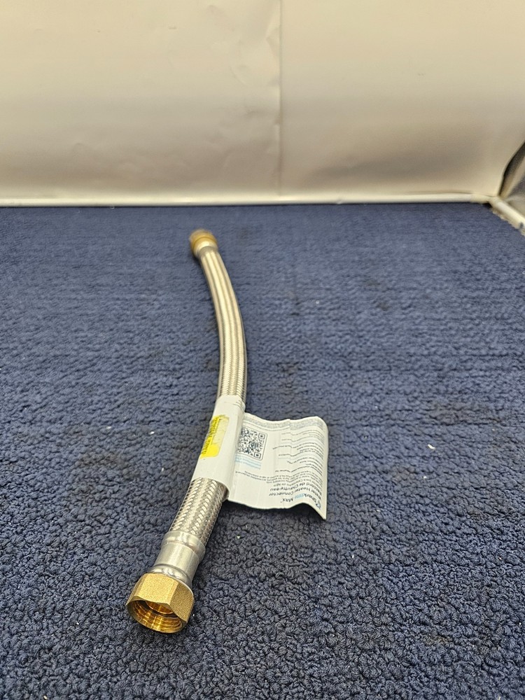 SharkBite UR3088FX18 : 3/4" FIPxFIP 18" SS Braided Water Heater Connector