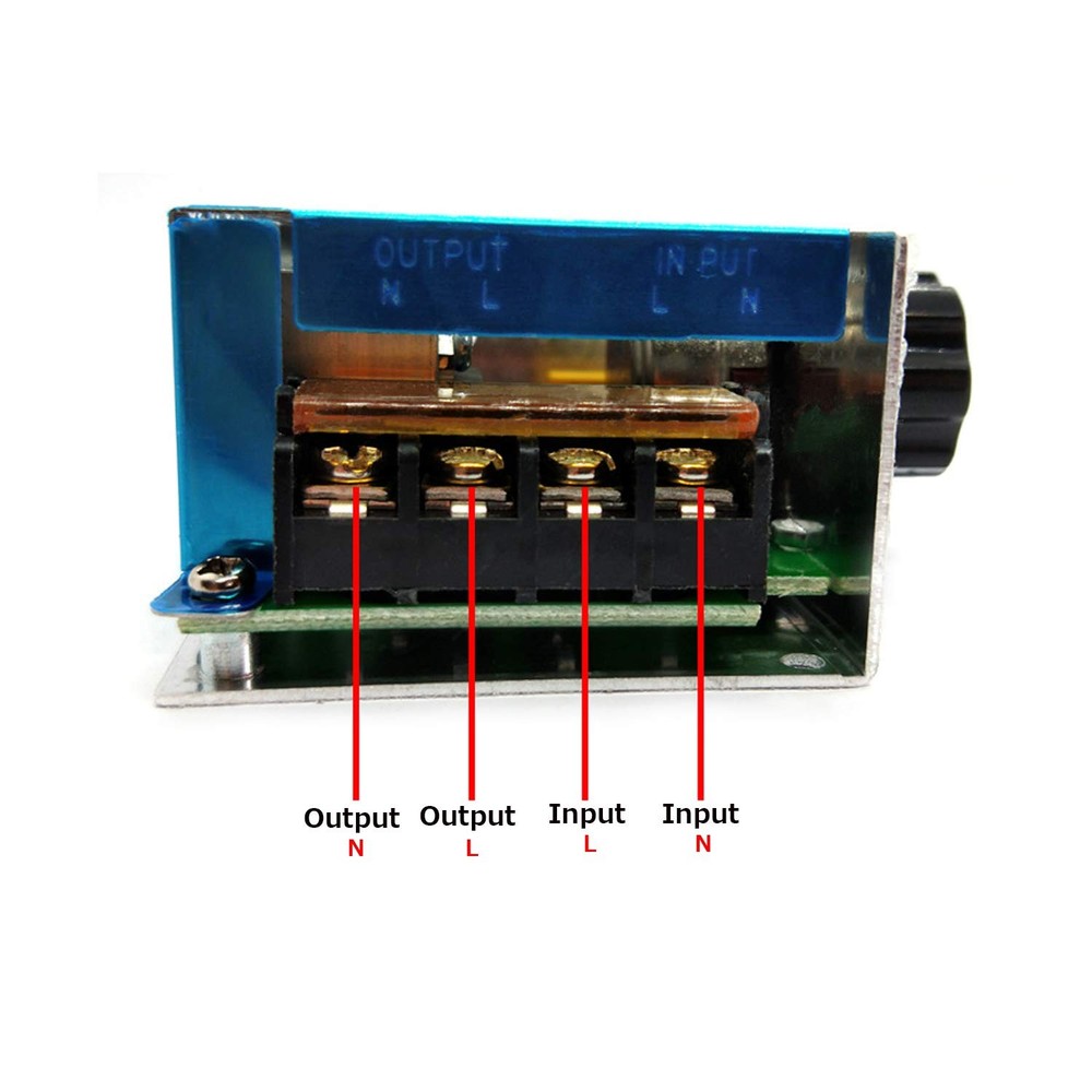 4000W Motor Speed Controller Control Board AC 110V Adjustable SCR High Power