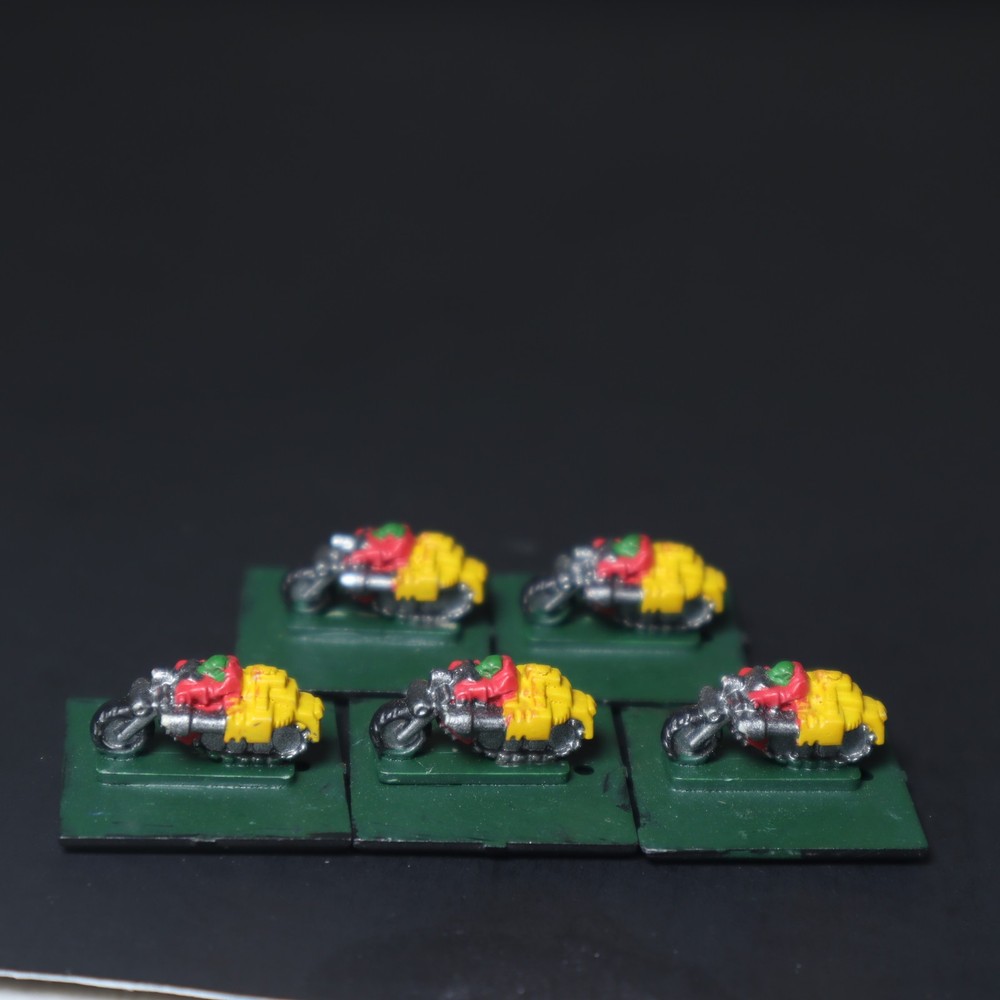 Orks, Epic, Warbikes, Plastic, Games Workshop ,