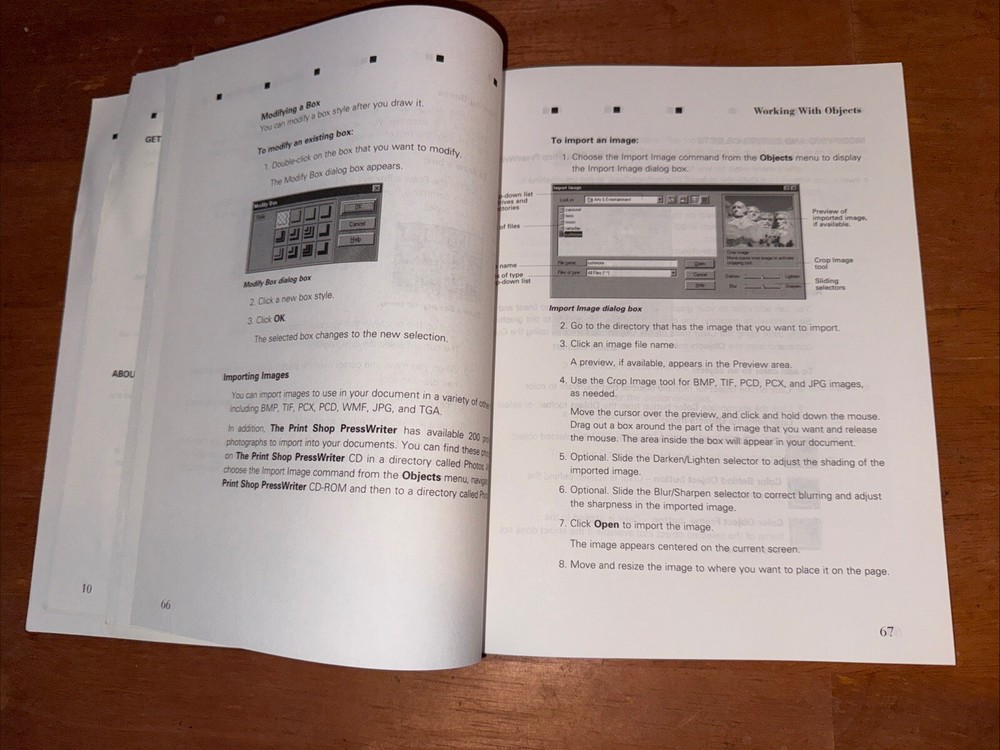 The print shop Press Writer User’s Guide Version For Windows CD-ROM