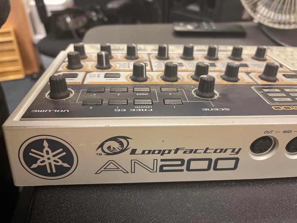 Yamaha AN200 Desktop Control Synthesizer Not Tested