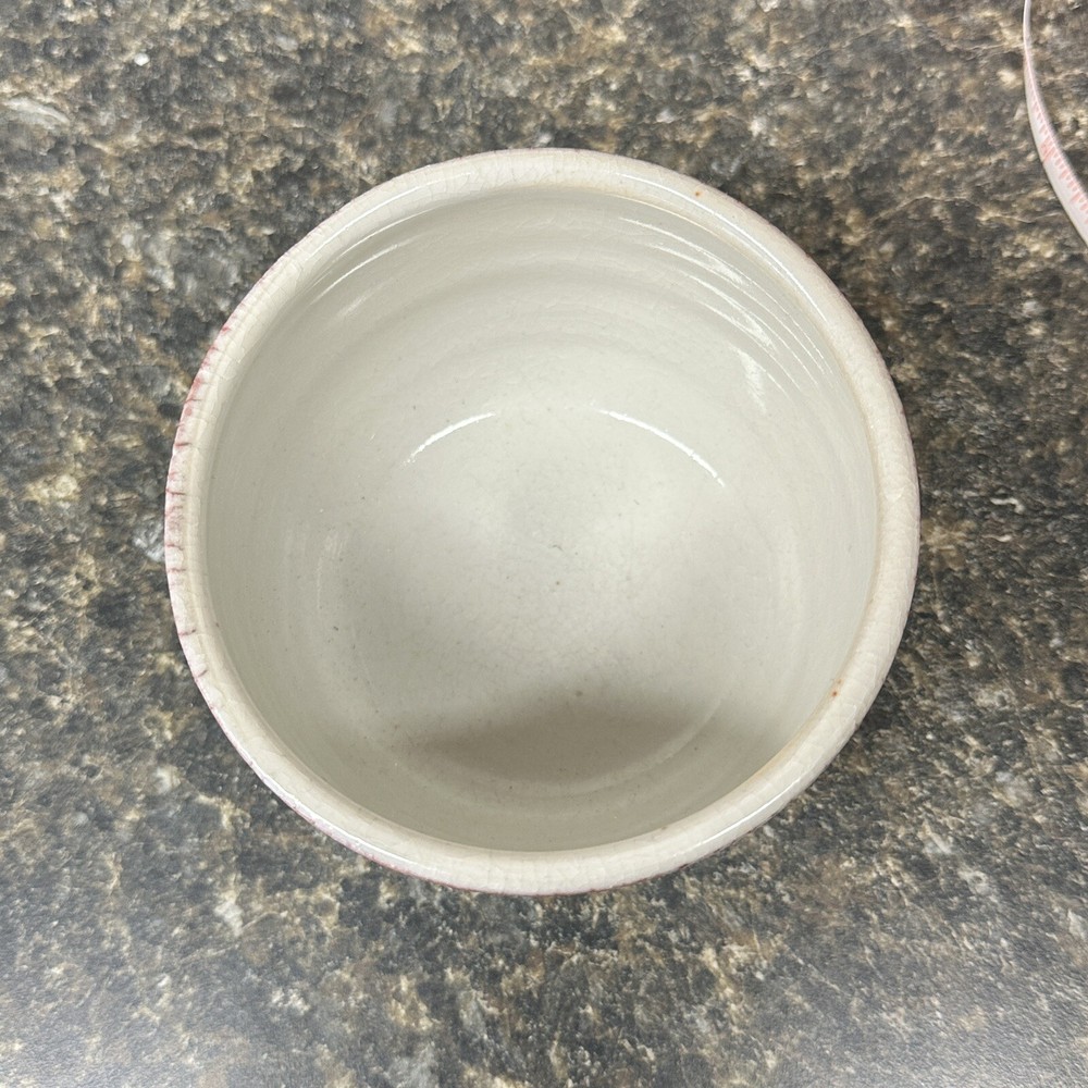 Small Pottery Vessel Bowl Signed Emerson