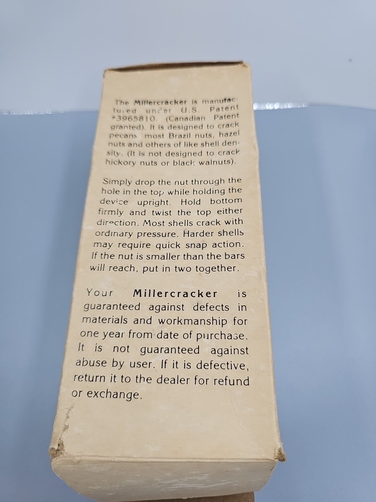 Millercracker,nut Cracker Vintage