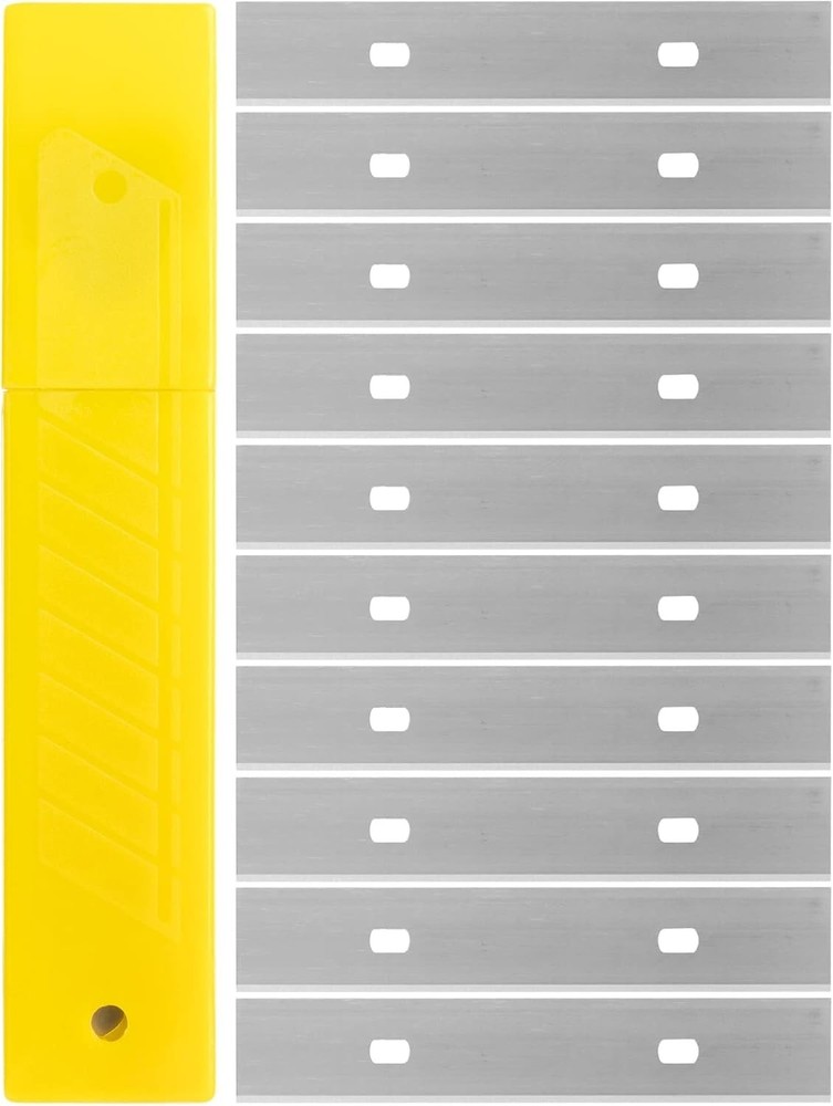 Replacement Scraper Blades, 4 Inch, 30 Pcs, Scraper Blades, Floor Scrappe