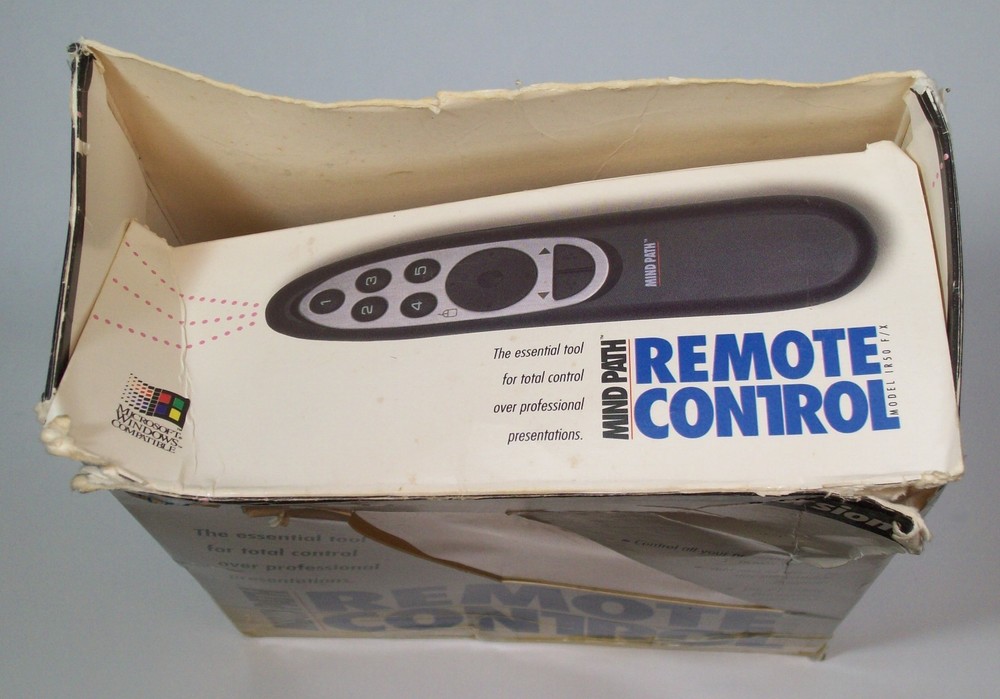 Mind Path IR50 Remote Presentation Controller Serial IR Receiver F/X Diskette